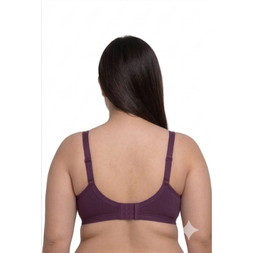 PACK OF 1, DAILYWEAR , NON PADDED OR BREATHABLE BRA LAVENDER - Image 2