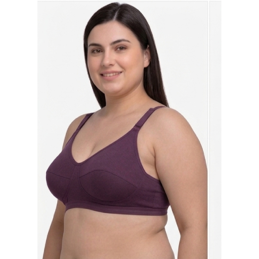 PACK OF 1, DAILYWEAR , NON PADDED OR BREATHABLE BRA LAVENDER - Image 5